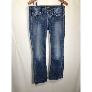 Silver Jeans Aiko bootcut Dark Wash Pants Size W 28 L 29
